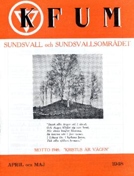 Månadsblad, K.F.U.M i Sundsvall, Nr 4, 1948