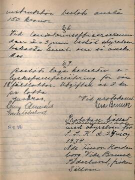 Styrelseprotokoll 1934-05-24
