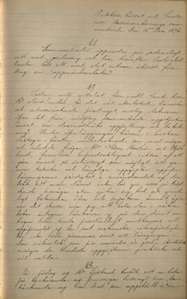 Protokoll 1896-12-15