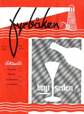 Distriktstidning, Fyrbåken Nr 8, 1945