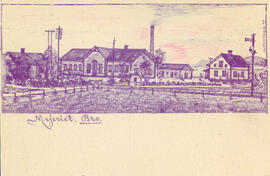 Vykort. Bro, mejeriet