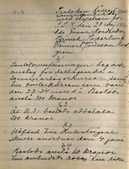 Styrelseprotokoll 1936-05-28