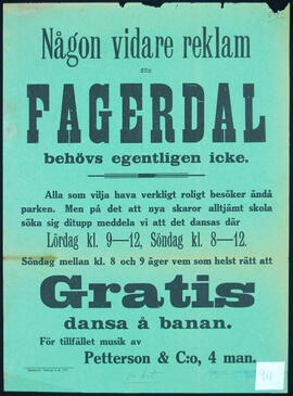 Affisch nr 0911, dans, musik