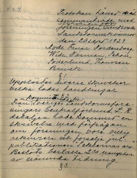 Styrelseprotokoll 1929-09-20