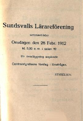 Protokoll 1912-02-28, program