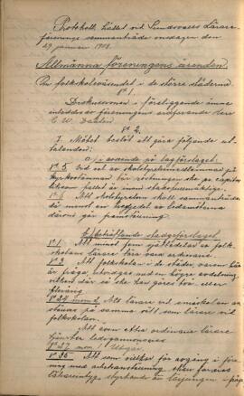 Protokoll 1908-01-29