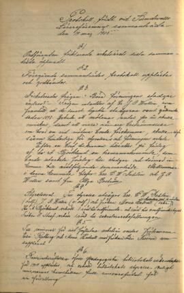 Protokoll 1905-05-19