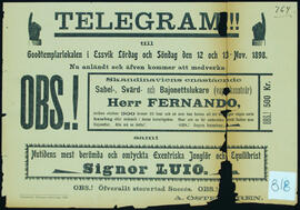 Affisch nr 0819, soaré
