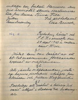 Årsmötesprotokoll 1940-09-28