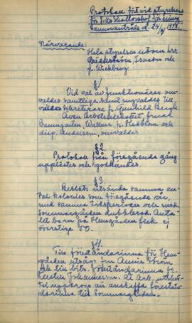 Styrelseprotokoll 1945-04-24