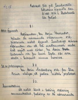 Årsmötesprotokoll 1946-10-24