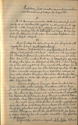 Protokoll 1901-04-16