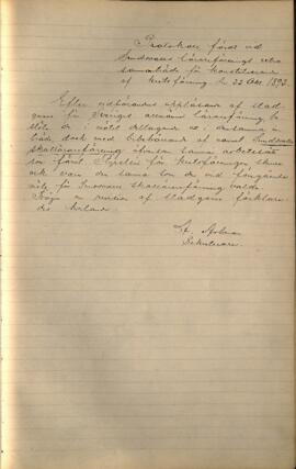 Protokoll 1892-10-22
