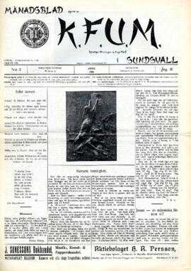 Månadsblad, K.F.U.M i Sundsvall, Nr 3, 1914