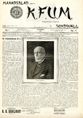 Månadsblad, K.F.U.M i Sundsvall, Nr 7, 1919