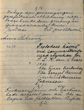 Styrelseprotokoll 1936-03-05
