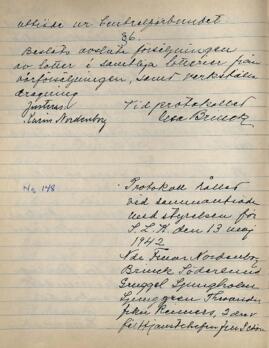 Styrelseprotokoll 1942-05-03