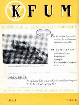 Månadsblad, K.F.U.M i Sundsvall, Nr 2, 1944