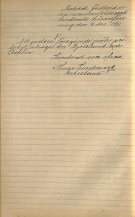 Protokoll 1901-12-18