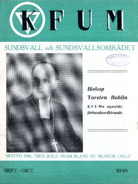 Månadsblad, K.F.U.M i Sundsvall, Nr 7, 1946