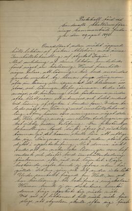 Protokoll 1892-04-29