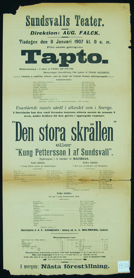 Affisch nr 1353, teater