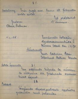 Styrelseprotokoll 1945-02-01