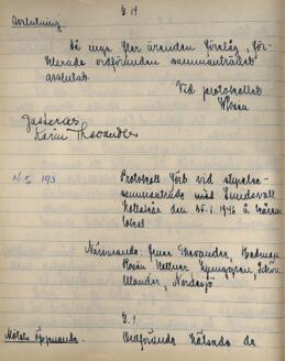Styrelseprotokoll 1946-01-25