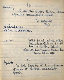 Styrelseprotokoll 1947-09-09