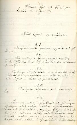 Årsmötesprotokoll 1907-01-16