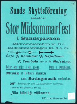 Affisch nr 2513, dans uppträdande