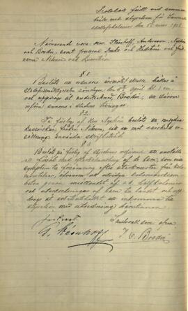 Styrelseprotokoll 1908-03-05