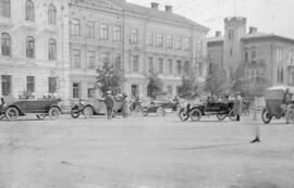 Fotografi, Bilutflykt, Nytorget, 1920-08-01