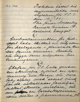 Styrelseprotokoll 1941-06-19
