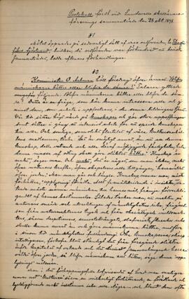 Protokoll 1898-10-28