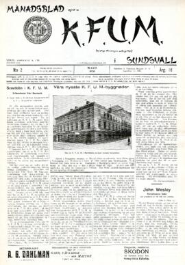 Månadsblad, K.F.U.M i Sundsvall, Nr 2, 1920