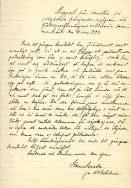 Sammanträdesprotokoll 1899-11-11, bilaga 1