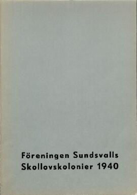 Års- och revisionsberättelse 1940
