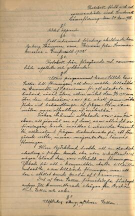 Protokoll 1903-03-24