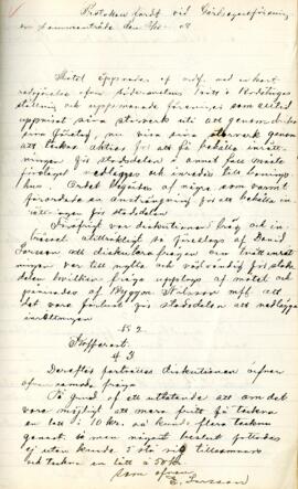 Sammanträdesprotokoll 1908-10-03