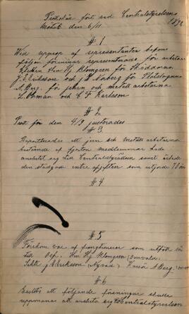 Protokoll 1892-11-06