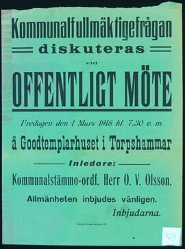 Affisch nr 0758, möte