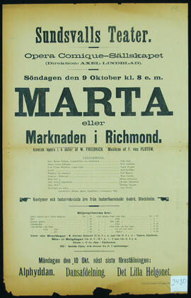 Affisch nr 2430, teater