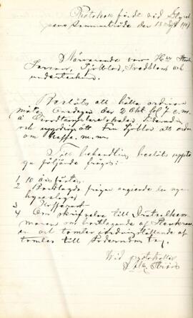 Styrelseprotokoll 1907-09-18