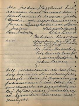 Styrelseprotokoll 1935-02-26