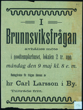 Affisch nr 0756, möte