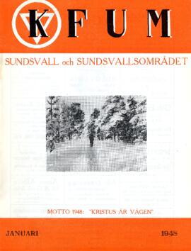 Månadsblad, K.F.U.M i Sundsvall, Nr 1, 1948
