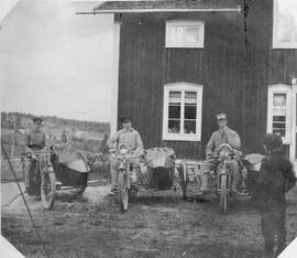 Fotografi, Motorcykeltävling, Sundsvall, 1920-07-04