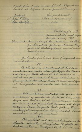 Styrelseprotokoll 1918-05-27