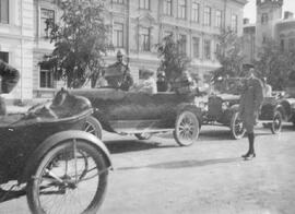 Fotografi, Bilutflykt, Nytorget, 1920-08-01